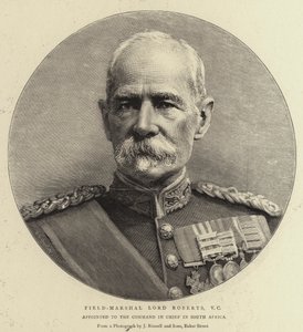 Feltmarskal Lord Roberts, VC af English School